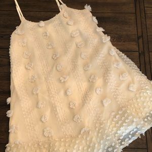 Puffball Detail Dress